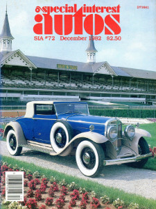 SPECIAL-INTEREST AUTOS 1982 DEC #72 - 300-E Spcl, EXNER,'46 Hudson Super Six